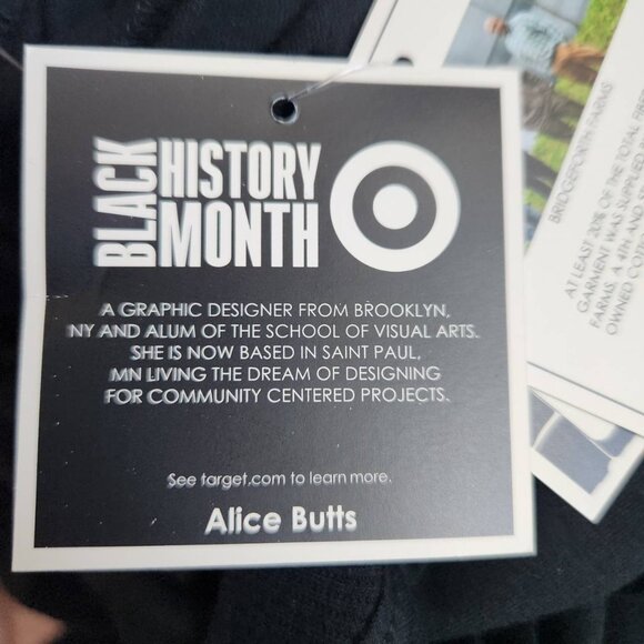 Black History Month T-Shirt "Grown From Strong Roots" Large Alice Butts Design - Picture 5 of 9